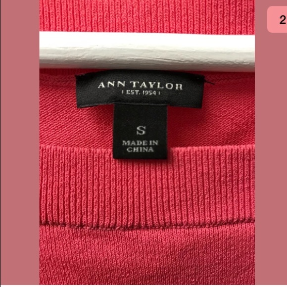 Ann Taylor Women’s Sleeveless Stretch Top Pink Sm - Picture 2 of 8
